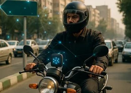 تأثیر فناوریهای نو مثل اینترنت اشیا بر شفافیت سوابق موتور سیکلت