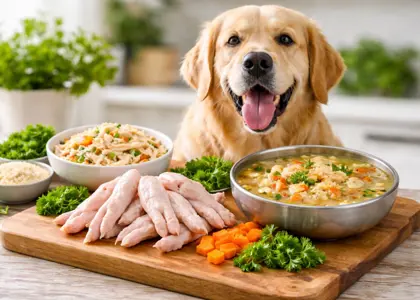فواید و خواص پای مرغ برای سگ ها | طرز تهیه + نحوه مصرف