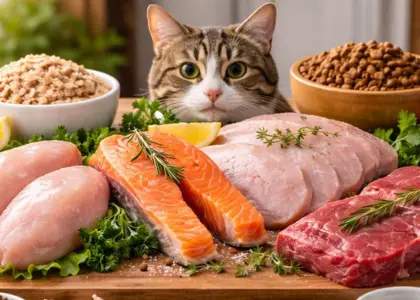 راهنمای کامل غذای مورد علاقه گربه ها | چه غذاهایی برای گربه ها جذابیت دارند؟