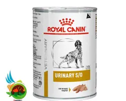 کنسرو غذای سگ رویال کنین مدل Royal Canin Urinary S/O وزن ۴۱۰ گرم